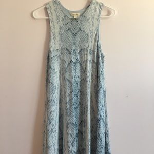 silence & noise snake print dress!